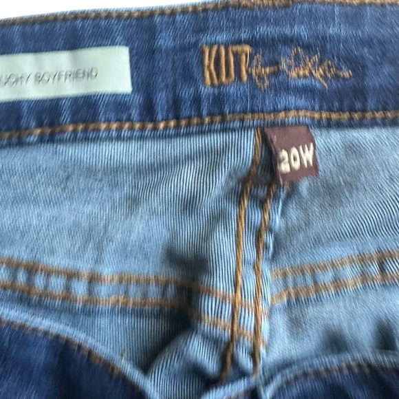 Kut from the Kloth Women's Slouchy Boyfriend Jeans Size 20W - Picture 3 of 9